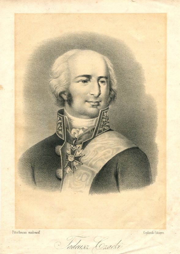 CZACKI Tadeusz (1765 - 1813), pedagog, historyk, ekonomista, bibliofil, numizmatyk.
